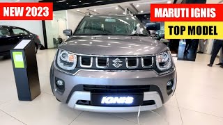 2023 New Maruti Suzuki Ignis Alpha Top Model On Road Price, Features, Interior and Exterior, Review