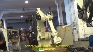 Kawasaki Zzt200S With Control C At Eurobots