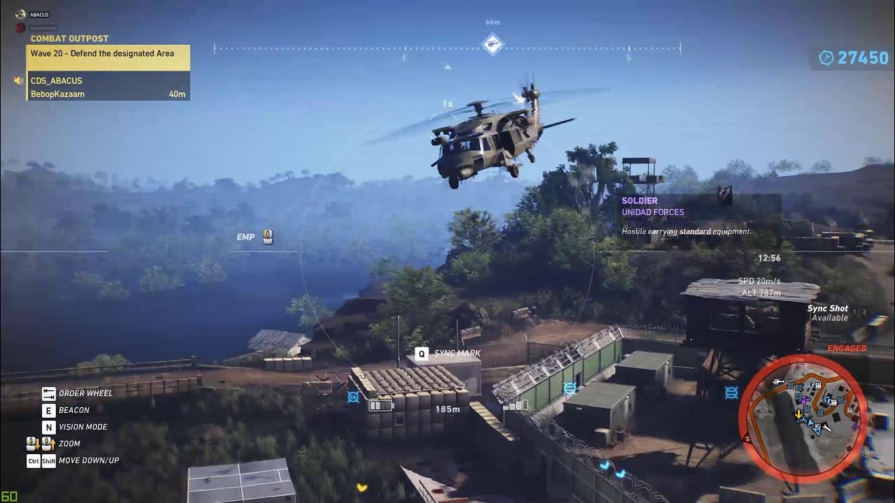 Tom Clancy's Ghost Recon Wildlands Helicopter Hit with EMP YouTube