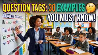 Can You Get All 30 😱 | Question Tags Quiz