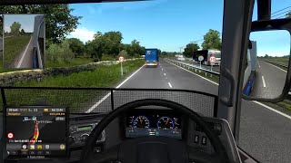 Euro Truck Simulator 2 v1.37 ProMods 2.46 Grimsby-Cambridge Mitsubishi Fuso Super Great V