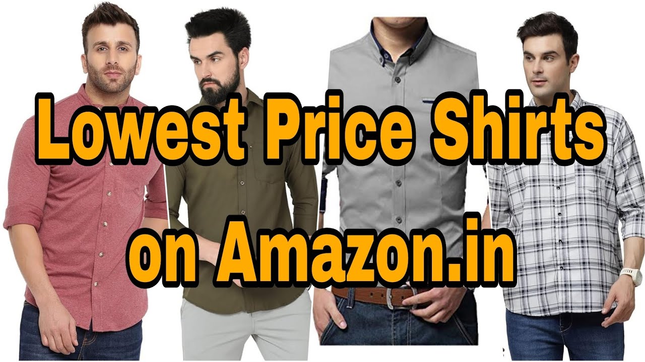 Cheap and Best Shirts on Amazon.in lowest price shirts on Amazon.in