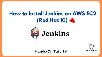 🚀 Install Jenkins on AWS EC2 (RHEL 10) — in 3 mins | 2025