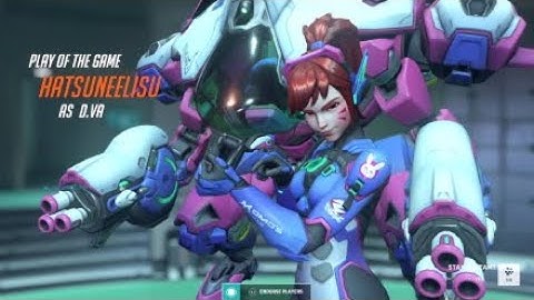 First Quadruple Kill (D.va) | Overwatch 2