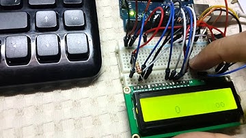 Mini juego de plataformas con Arduino y pantalla  LCD  16x2 caracteres