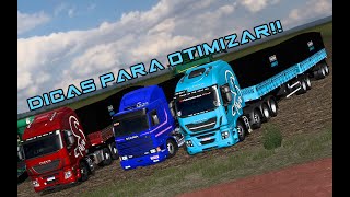 LIVE DICAS PARA MELHORAR/OTIMIZAR SEU JOGO-ETS 2 1.46