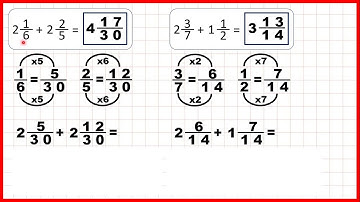 Add mixed numbers (without regrouping) | Fractions | Year 6