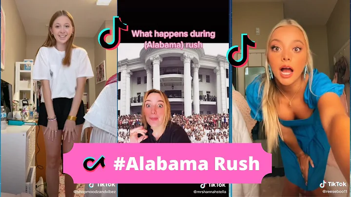 Alamaba Rush TikTok Compilation, Bama Rush, sister...