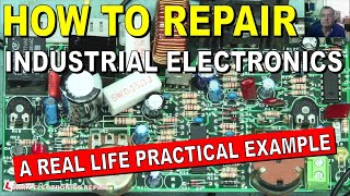 Industrial PCB Repair Without Schematics  Practical Example  MIG Welder