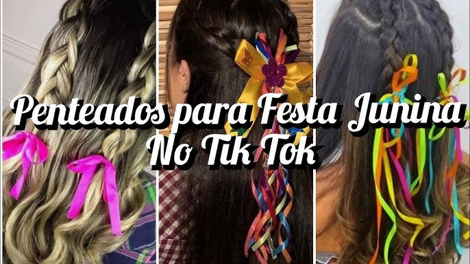 10 ideias de penteados para a festa junina