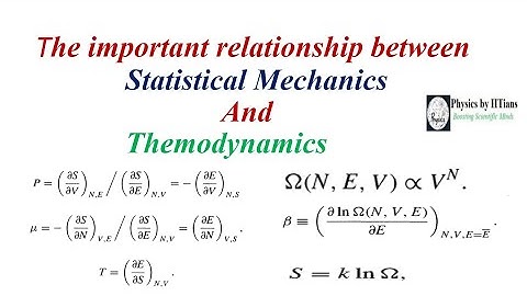 Statistical Mechanics_Thermodynamics_ Lec-5 I CSIR-NET  Physics, JEST,GATE,IIT JAM TIFR I #physics