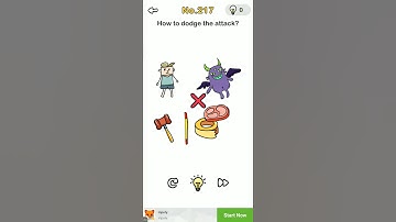 Brain out level 217 solution ( How to dodge the attack)