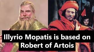 Illyrio Is Based On Robert Of Artois From The Accursed King Books, Why Illyrio Gave Dany Dragon Eggs