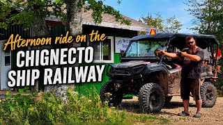506SXS & ATV - We Crossed the Border for an SxS Ride on the Chignecto Ship Railway!