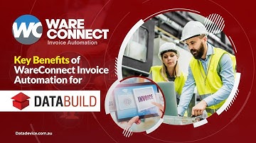Key Benefits WareConnect Invoice Automation for Databuild