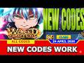 *NEW CODES* [RELEASE PT3] World Fighters ROBLOX | April 24, 2026