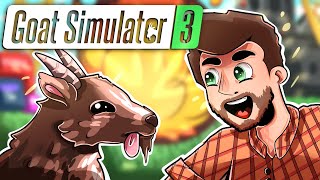 A KECSKE VISSZATÉR 🐐 | Goat Simulator 3 (Playstation 5)