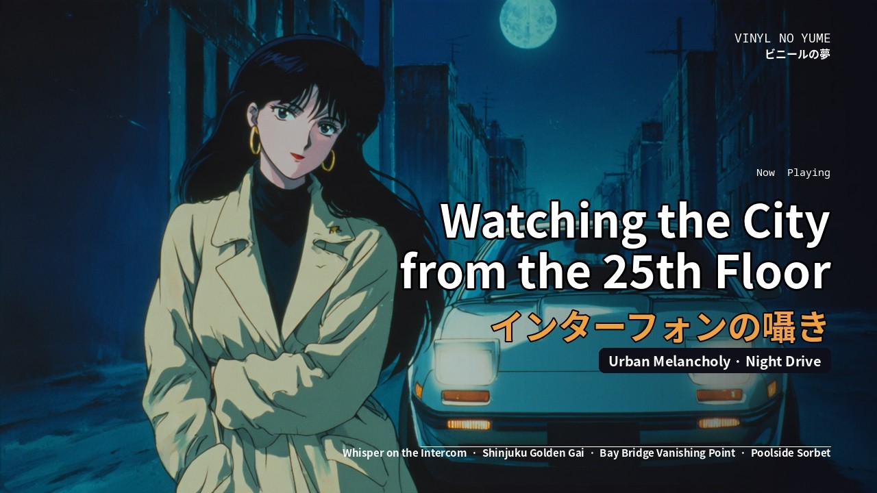 Watching the City from the 25th Floor | City Pop & Jazz-Fusion