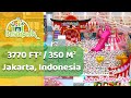 Beslepark 3770ft²/350m² indoor playground project in Indonesia