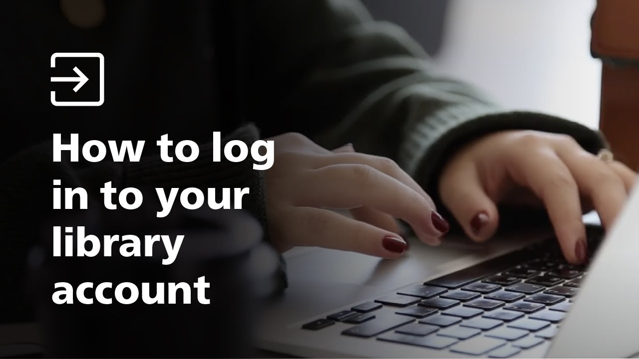 How to login to your Library account - YouTube