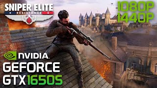 Sniper Elite Resistance | GTX 1650 Super | Quick Performance Test