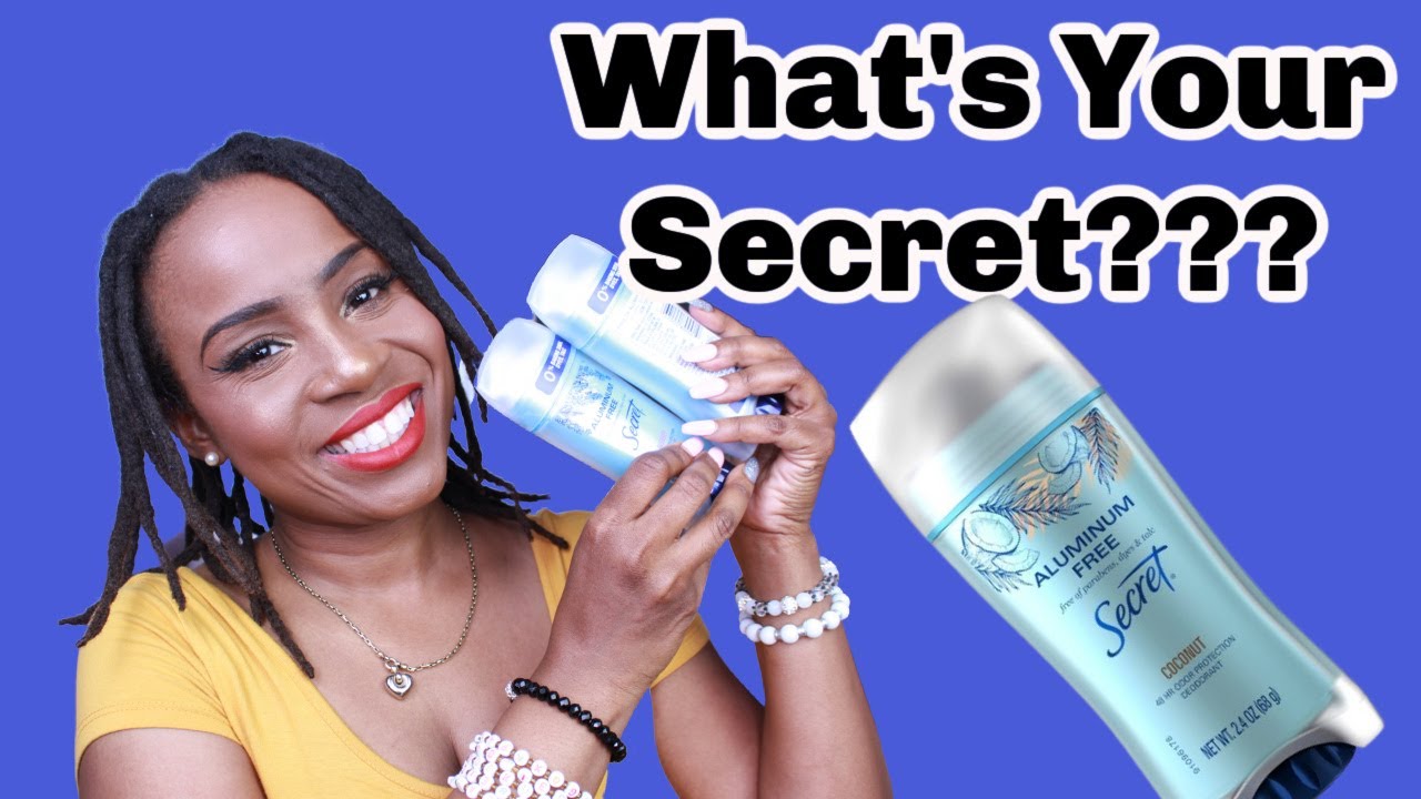 Secret aluminum Free Deodorant Review YouTube