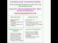 Army technical graduate job vacancy 2023,Indian army, graduate jobs
