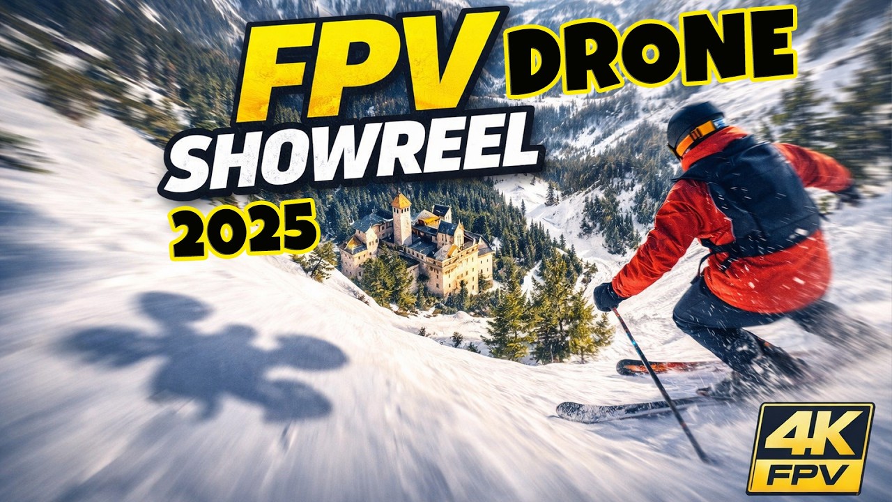 SHOWREEL 2025 DRONE FPV - 365 JOURS EN UNE VIDEO INCROYABLE!