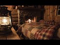 Sweet Winter Night Coffee Shop ❄️ Cozy Jazz Music & Crackling Fireplace for Study & Work
