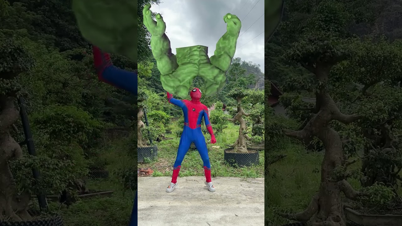 Flying body parts hulk funny game 