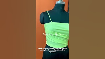 Draping | Online and direct classes in pattern-making, training will be organized #stylistbyganesh