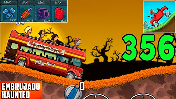 Hill Climb Racing - TOURIST BUS in HAUNTED - Gameplay Walkthrough Part 356 (Android,iOS)