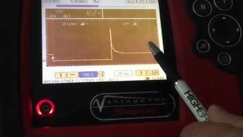 Using a Snap-On Vantage Pro Labscope