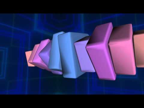Magic music visualizer -- 3D spectrum demo #1