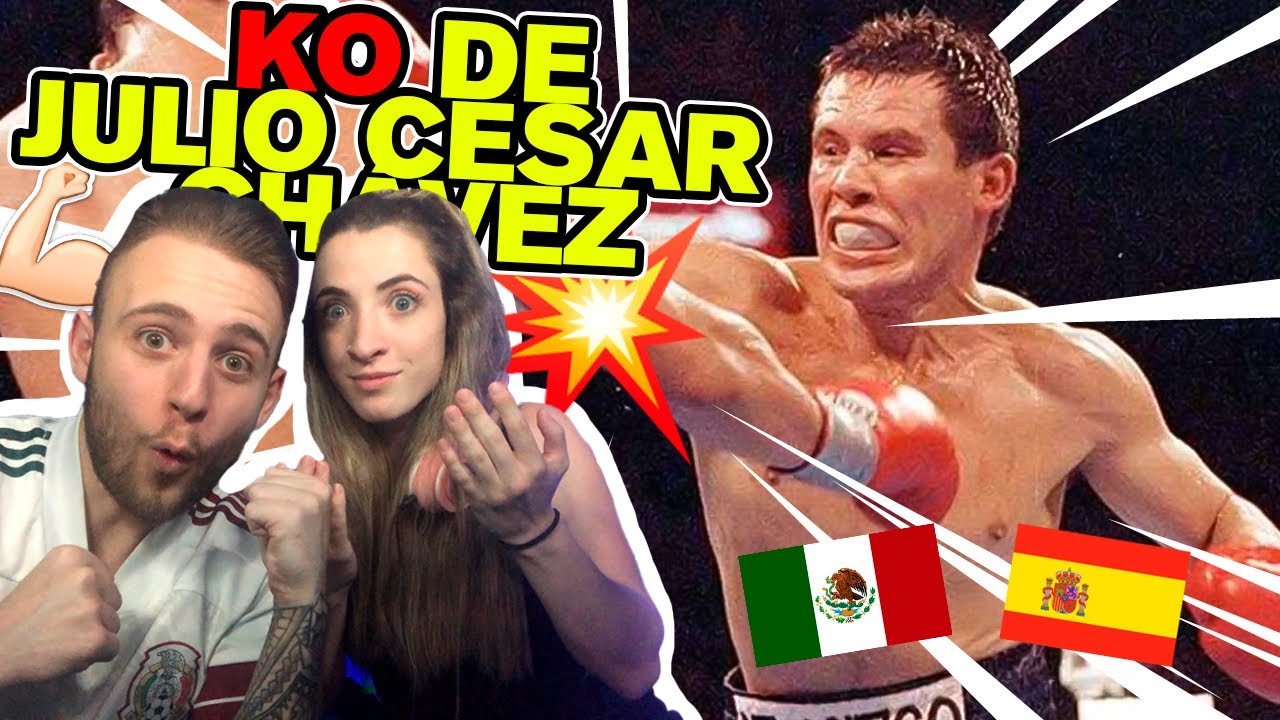 MI NOVIA ESPAÑOLA Reacciona a JULIO CÉSAR CHÁVEZ por PRIMERA VEZ! *Alucina* | BOXEO MEXICANO