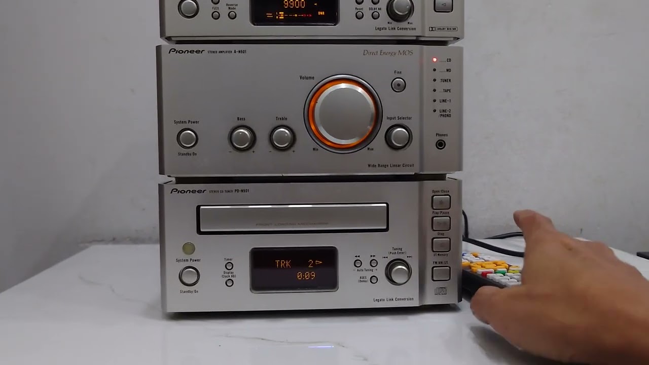 Pioneer A-N901 1tr7, CD PD-N901 1tr, Tape T-N901 800k. 0943599678
