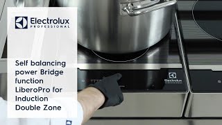 Self balancing power Bridge function LiberoPro for Induction Double Zone | Electrolux Professional