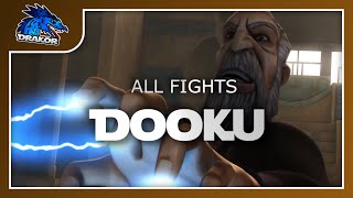 Star Wars THE CLONE WARS - Alle COUNT DOOKU Lichtschwert Kämpfe (DEUTSCH)