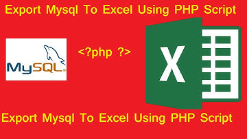 export mysql database to excel in php |  export data to excel in php |  #php  | #phptutorials