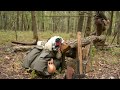 Bushcraft trip -  One day, in the forest