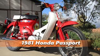 1981 Honda C70 Passport For Sale