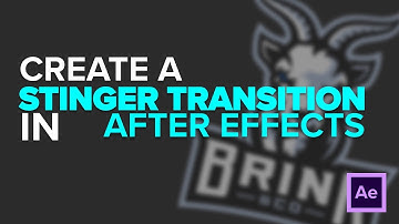 Create a Stinger Transition in After Effects