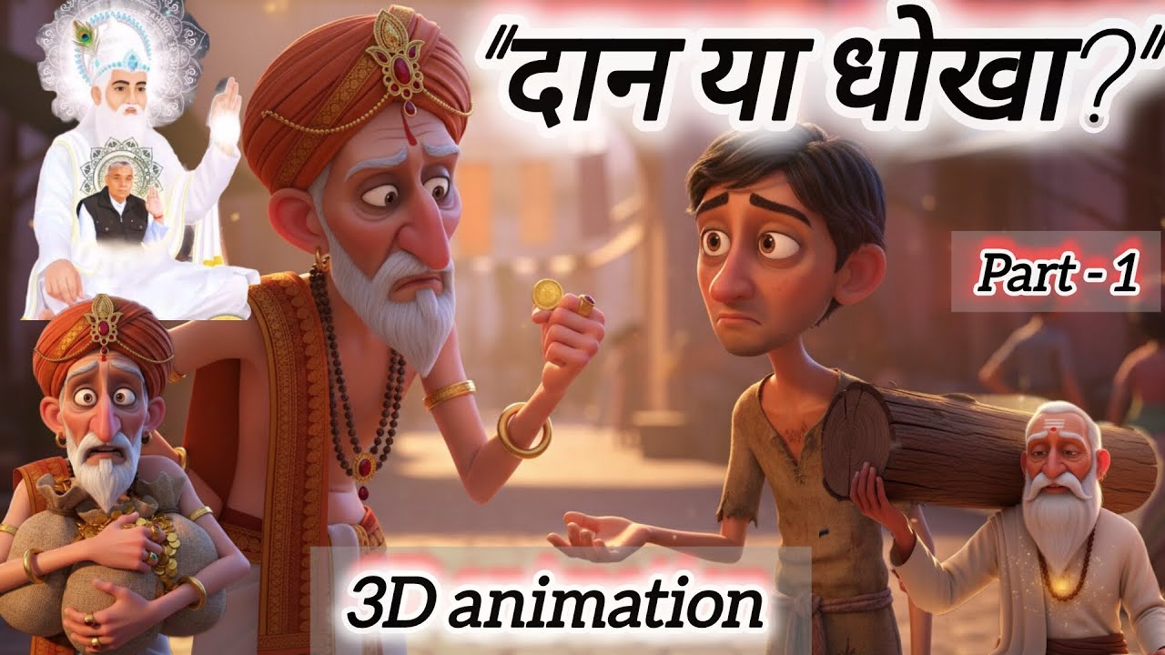 सेठ नरसी और कबीर साहेब जी | 1 टका की परीक्षा | सच्ची आध्यात्मिक कथा (Part 1) | kabir saheb |