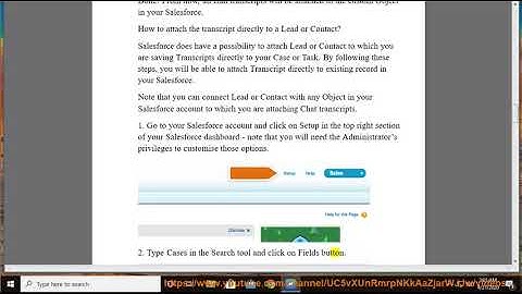 Integrate LiveChat with Salesforce: Configuration