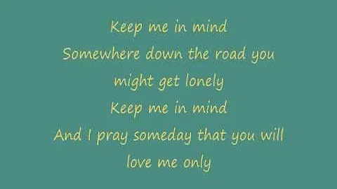 Zac Brown Band - Keep Me In Mind (Lyrics)