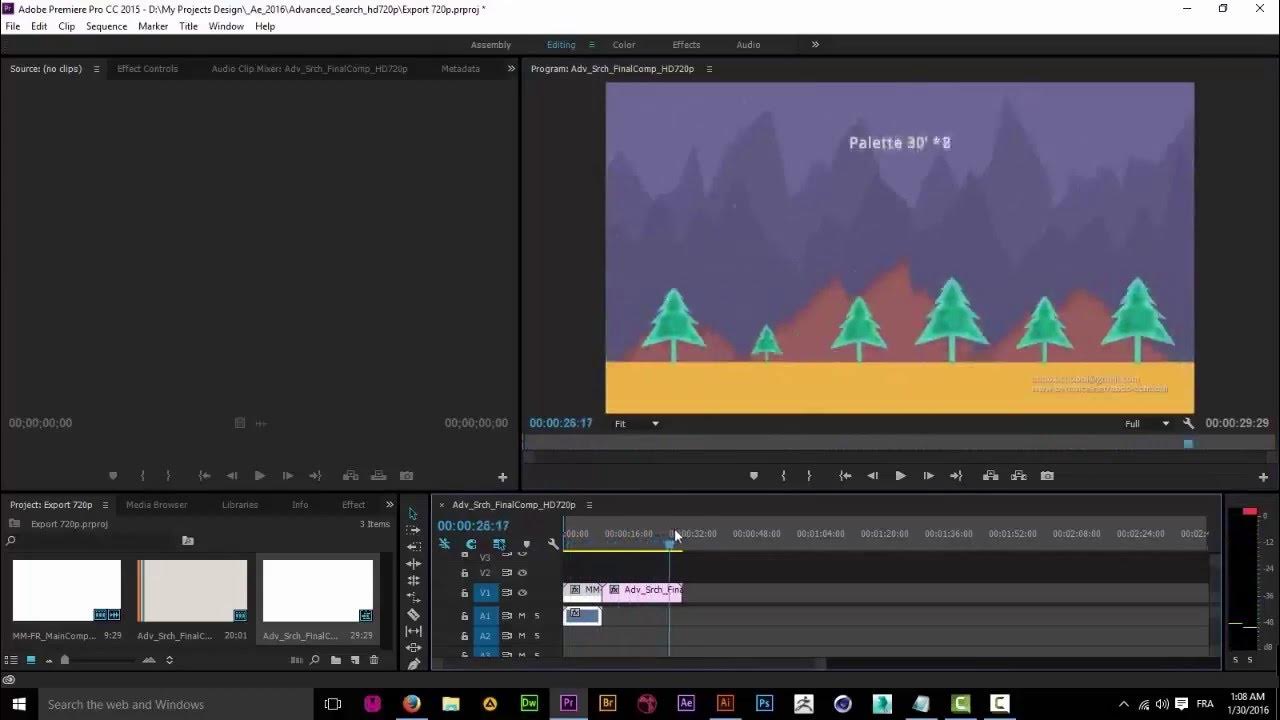 Adobe premiere как экспортировать видео