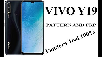 VIVO 1915 VIVO Y19 PATTERN AND FRP With Pandora Tool 100%