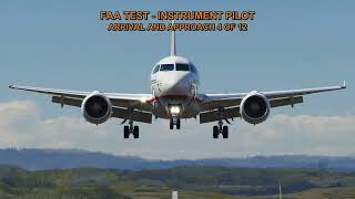 FAA TEST - INSTRUMENT PILOT - ARRIVAL AND APPROACH Q4771, Q4670, Q4670-1, Q4670-2, Q4672 (4-12)