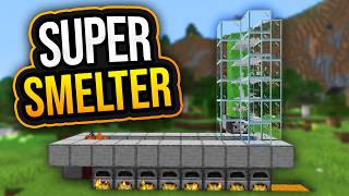 SUPER SMELTER BAUEN (TUTORIAL) ✨ Minecraft 1.21.10