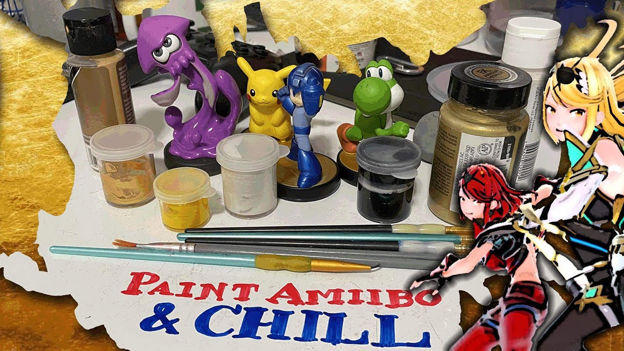 Open amiibo arena while I paint amiibo. Type !rules if you want the ID (Splice Stream 